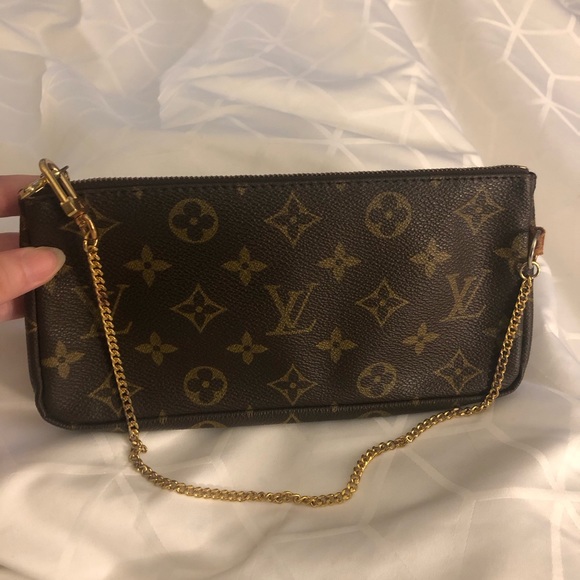 Louis Vuitton Bags Vintage Louis Vuitton Lv Accessory Pouch Sac Shopping Pouch Brown